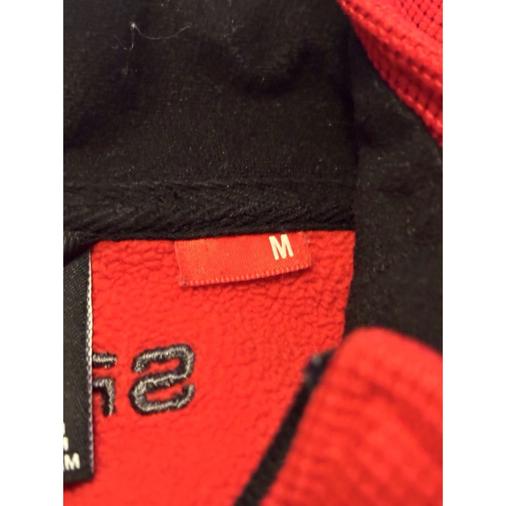 Spyder Men's Raider 1/4 Zip Sweater Red Size Medium‎ - Picture 8 of 8